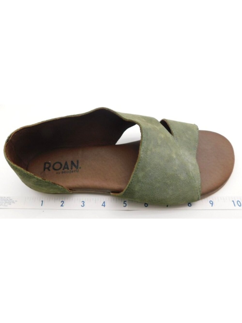 Roan by Bed Stu Irie Green Leather Open Toe Sandals Boho Comfort 10? - Picture 8 of 8